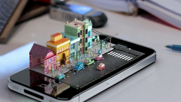 Capture2 600x339 Concept : un iPhone avec technologie 3D ça donne quoi ?