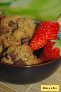 :: Cookies bio gourmands purée de cacahuète & chocolat ~ Et à propos de chocolat… ::