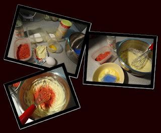 Madeleines rose-fraises