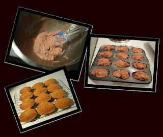 Madeleines rose-fraises