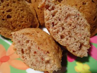 Madeleines rose-fraises
