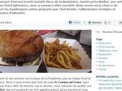 Camion Fume goûter hamburgers déménagent