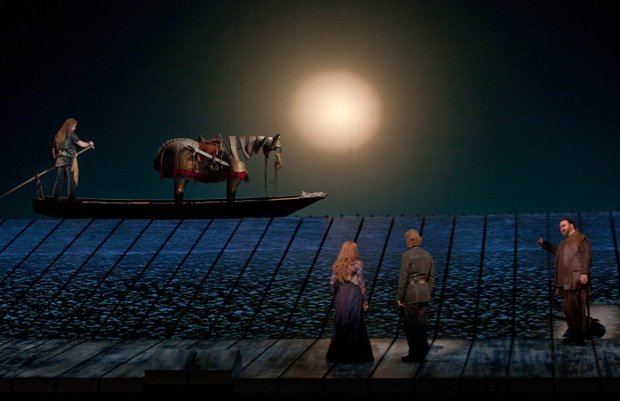 METROPOLITAN OPERA NEW YORK 2011-2012: DER RING DES NIBELUNGEN, GÖTTERDÄMMERUNG, le 3 mai 2012 (Dir.mus: Fabio LUISI, Ms en scène: Robert LEPAGE) avec Jay Hunter MORRIS et Katarina DALAYMAN