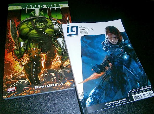 Mes dernier Achats: IG Magasine 19 et World War Hulk