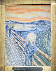 Edvard Munch a réalisé quatre version du « Cri ». Deux sont exposées en Norvège : une au Musée Mu...