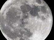 retour super lune dans nuit