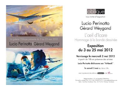 Exposition BD : Lucio Perinotto et Gérard Weygand à la Galerie Oblique