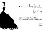 Carte blanche AnnaO vendredi Trois Baudets