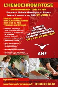 Semaine de l’HÉMOCHROMATOSE: Du 21 au 26 mai, pour se faire dépister, à temps – Association Hémochromatose France