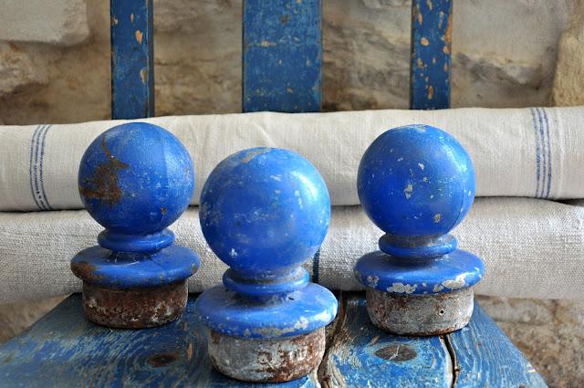 chanvre rayures bleues