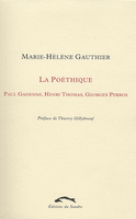 Marie-Hélène Gauthier, La Poéthique
