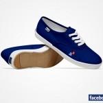geek - des chaussures sociales aux couleurs vos sites preferes chaussures facebook twitter fringues