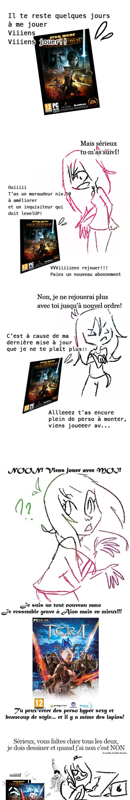 Montagne de la Fleme: SWTOR et TERA