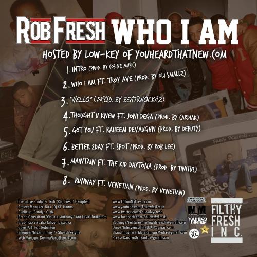 EP: Rob Fresh – Who I Am