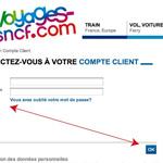 Voyage SNCF ergonomie web