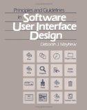 Principles and guidelines in software user interface design