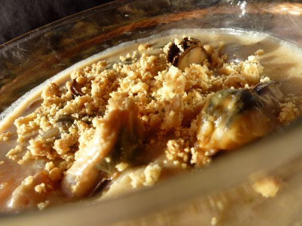 Crème ou chaudrée de moules aux agrumes (mussels chowder)