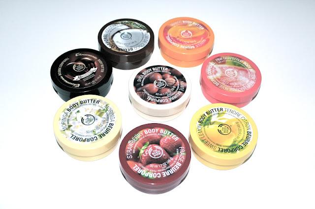 8 Beurres Corporels The Body Shop sur le banc d'essai