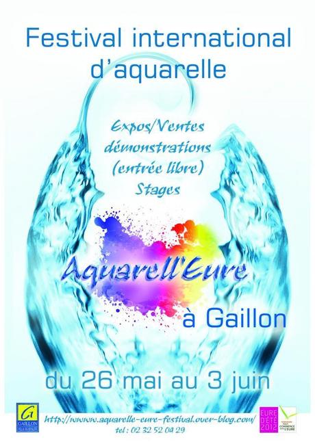 3ème Salon d’Aquarell’Eure 2012 à Gaillon