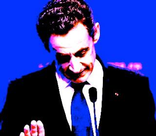 Sarkozy a failli réussir sa sortie.