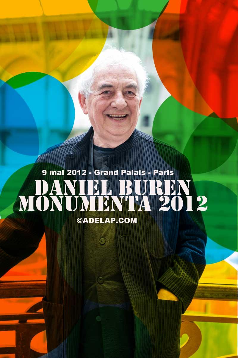 Art :: Daniel Buren encerclé à la Monumenta 2012 du Grand Palais