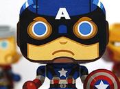 Captain America Mini Papertoy