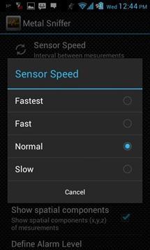 Metal Sniffer Sensore Speed