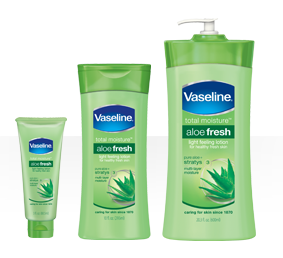 Crème pour le corps “Aloe Fresh Hydrating” de la marque Vaseline