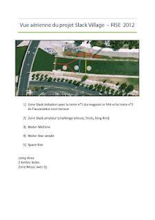 Slackline Village FISE Montpellier 16 au 20 mai 2012