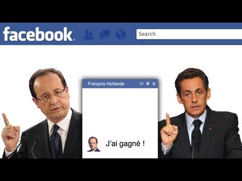 geek - video facebook hollande apres son election sarkozy hollande videos humour parodies