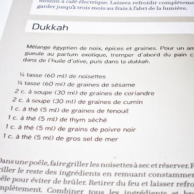 Mélange égyptien à saupoudrer