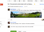 Google interaction avec votre compte Gmail