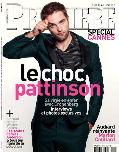 Robert Pattinson en Couverture du Magazine Première