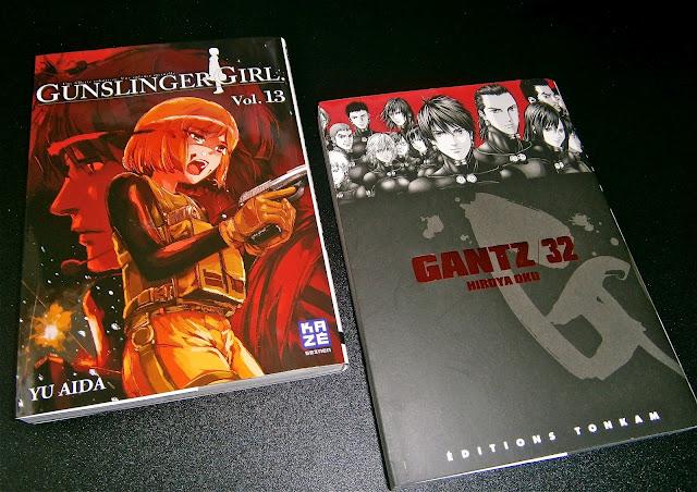 Mes dernier Achats : Gantz Tome 32 & Gunslinger Girl tome 13
