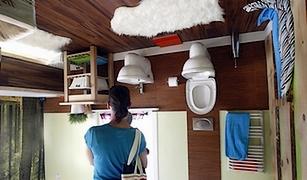 Maison sens dessus dessous