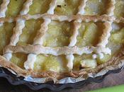 Tarte pomme poire rhubarbe pointe vanille