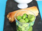 TRILOGIE ORIENTALE salade fraiche petits pois fèves menthe oignon frais-