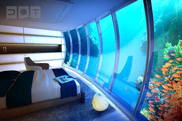 Un hôtel sous-marin à Dubaï