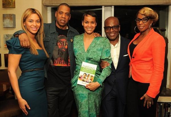Beyoncé, Jay-Z et Mary J. Blige au lancement du livre d'Erica Reid