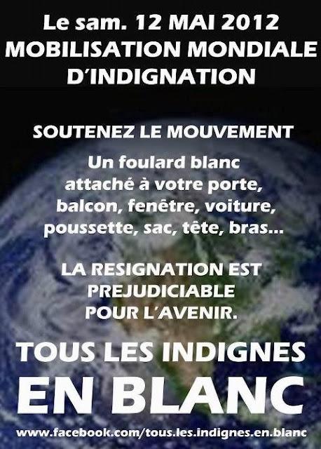 12 mai mobilisation mondiale d'indignation