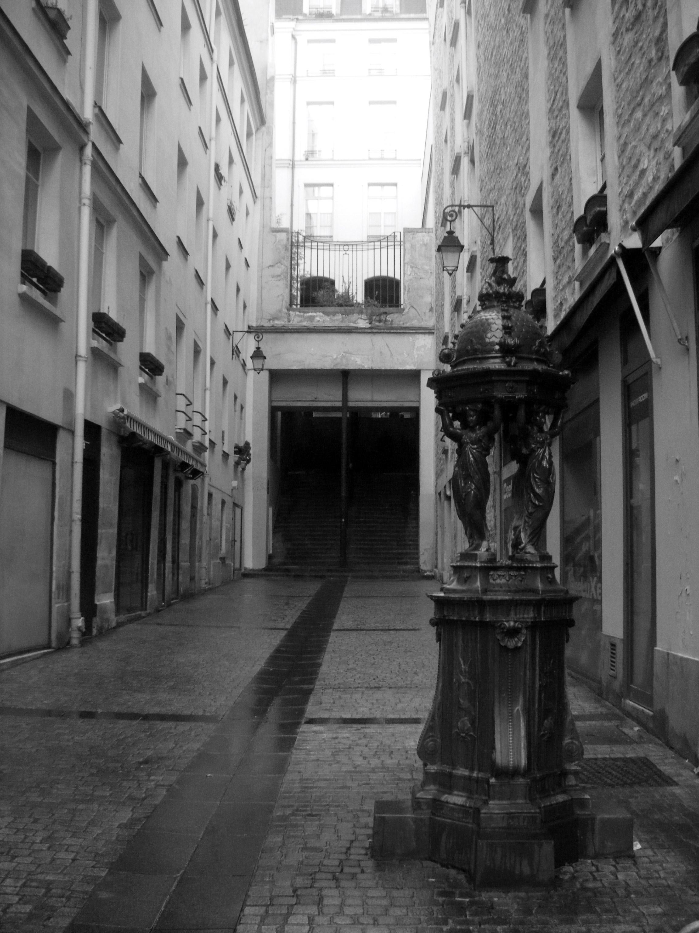 Escaliers des rues de Paris : Passage du Pont aux Biches