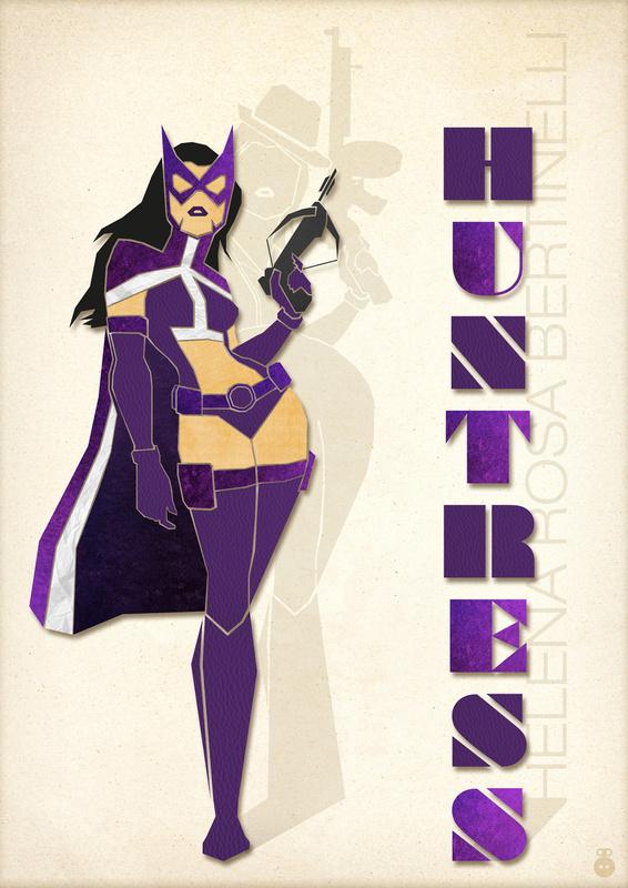 Super-héroïnes en Ombres et Polygones