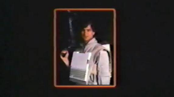blue buster Steve Jobs dans une parodie de Ghostbusters en 1984 !