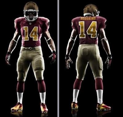 Les faux chandails vintage des Redskins...