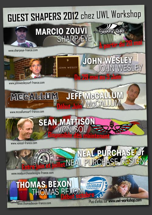 Piqûre de rappel, le programme des Guest Shapers chez UWL…