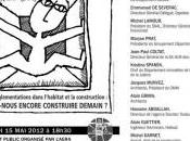 Mardis l’architecture Débat organisé l’AERA CMAV