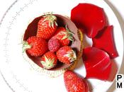 Coupe Chocolat Fraises rouge passion