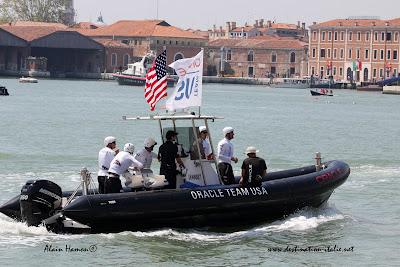 AMERICA'S CUP Venise 1ères régates