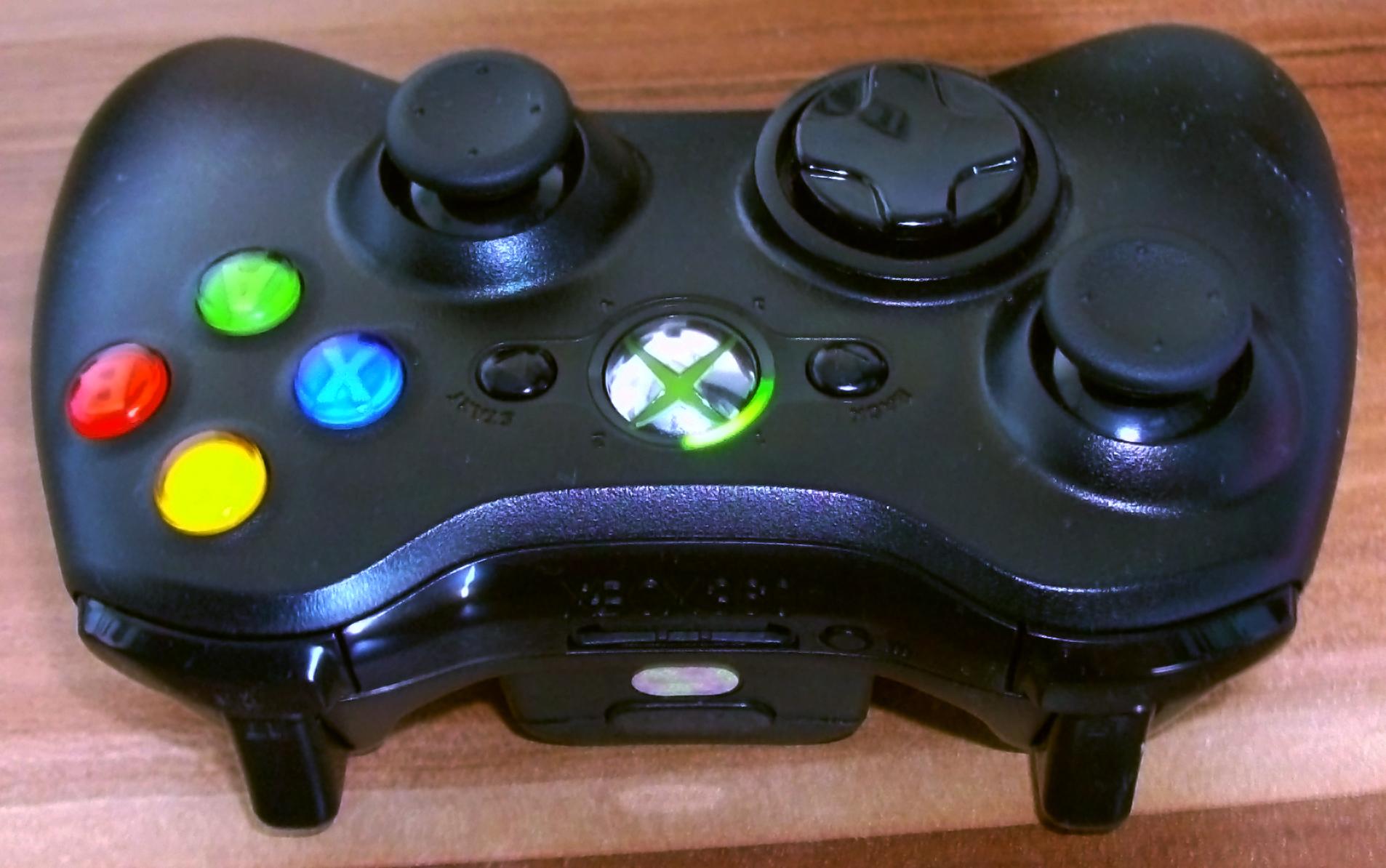 Présentation de la manette Xbox 360 Wireless Controller for Windows