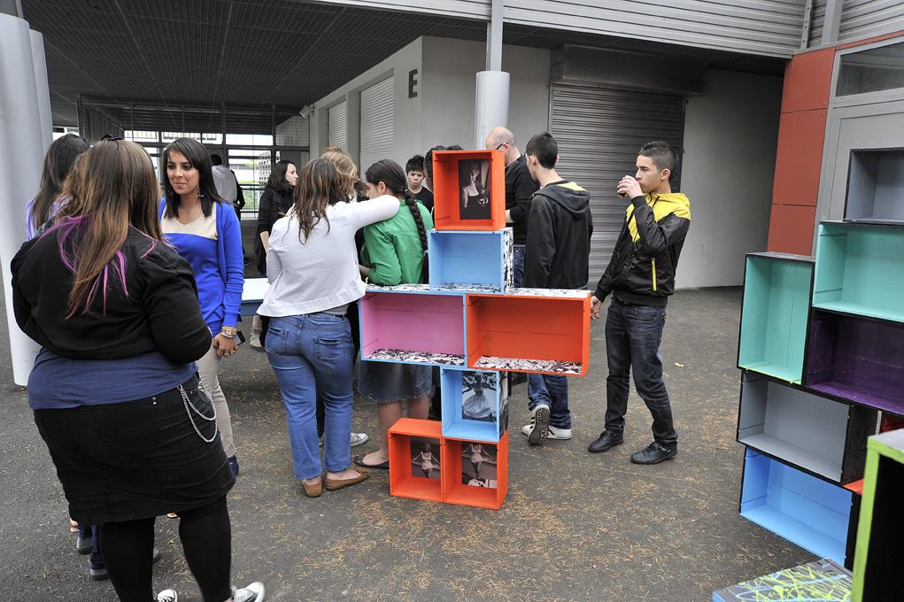 9 mois de chantier Eco solidaires avec des collégiens